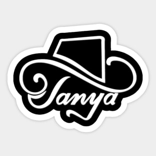 Tanya Retro Sticker